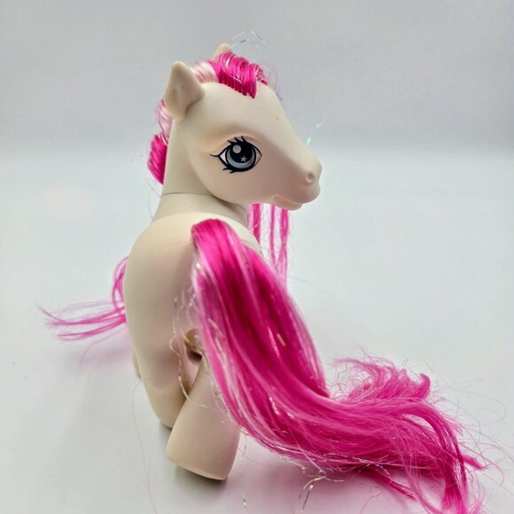 My Little Pony Star Swirl And Merryweather MLP G3 White Yellow Pink Sparkle 2002 - Picture 9 of 16